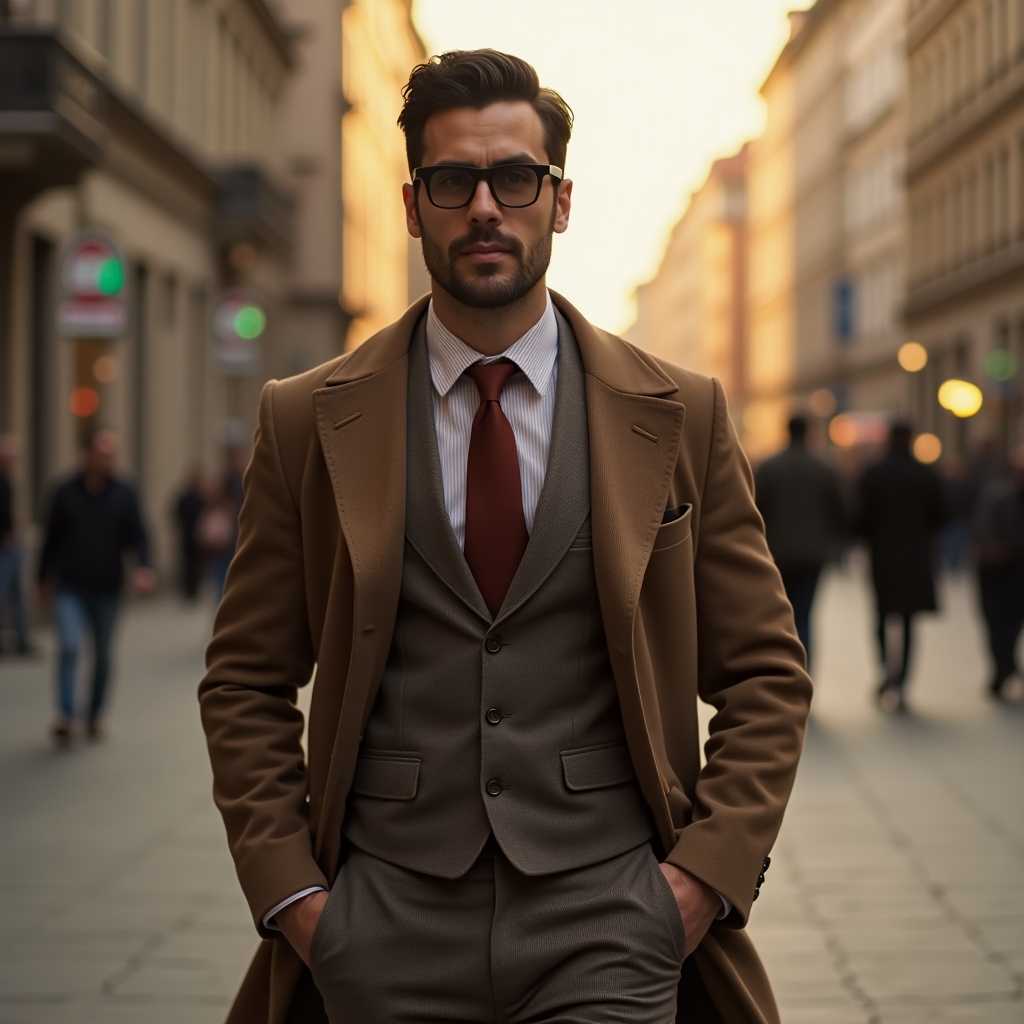 Стильный образ из винтажных вещей